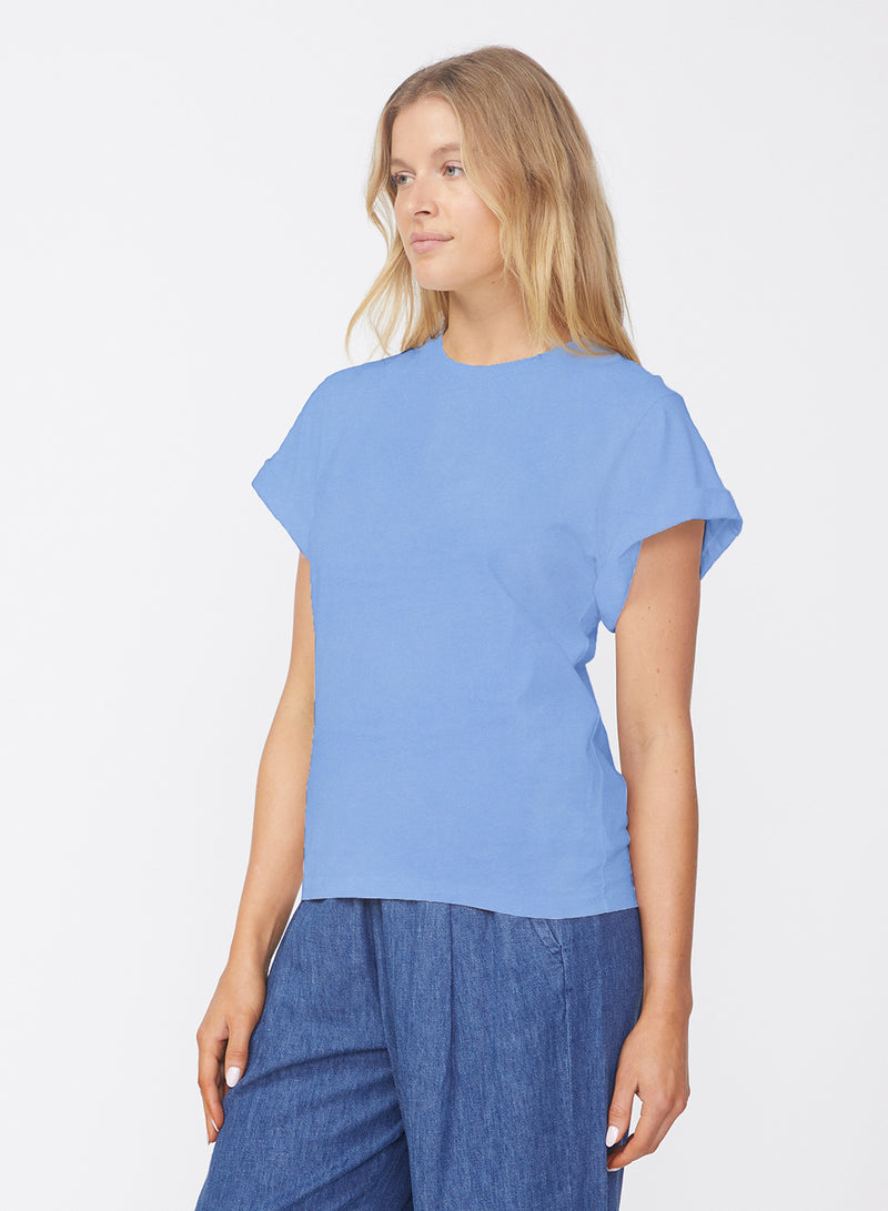 Cloud Jersey Oversized T-Shirt in Sea