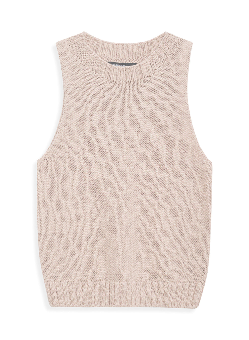 トップス Cristaseya linen ribbed 3yarns sweater Cristaseya Linen Ribbed 3 Yearns Sweater