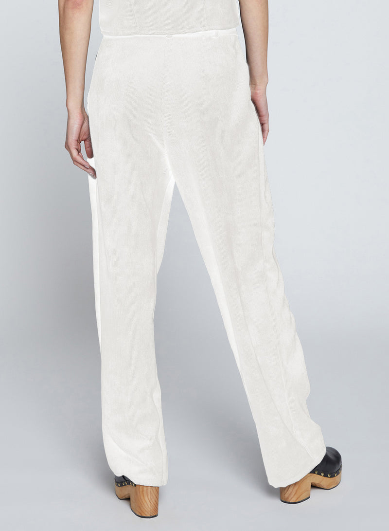 Schoolboy Cord Pant in Cream