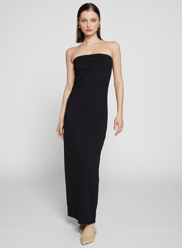 ponte bodycon dress stateside Ponte Bodycon Tube Dress in Black Hot Sale