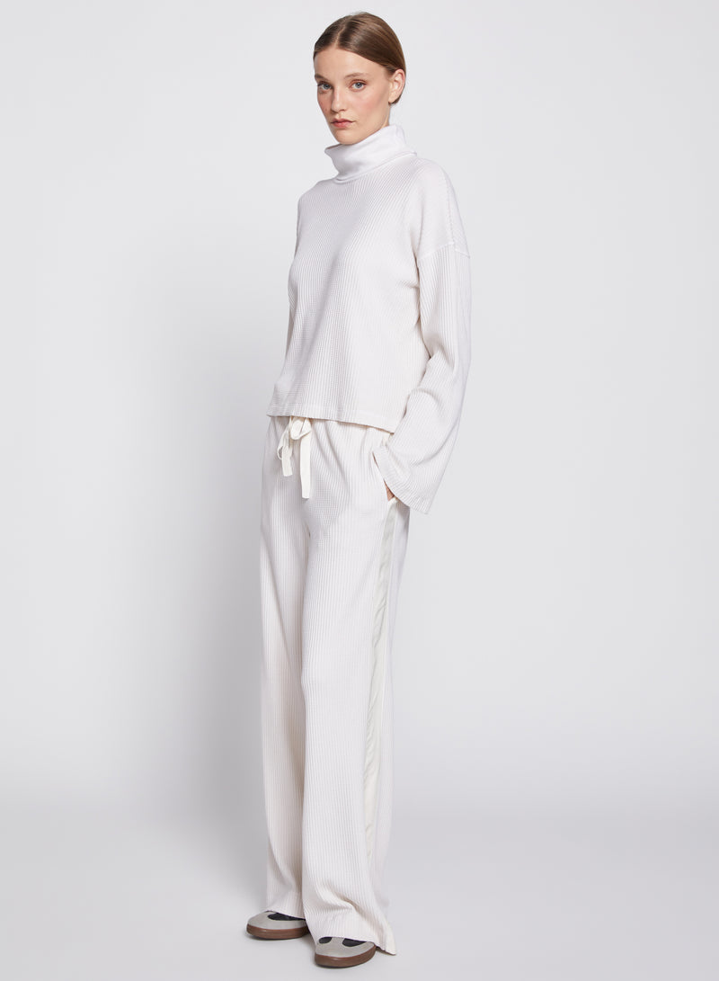 Luxe Thermal Turtleneck in Cream