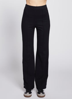 Ponte Flare Trouser in Black