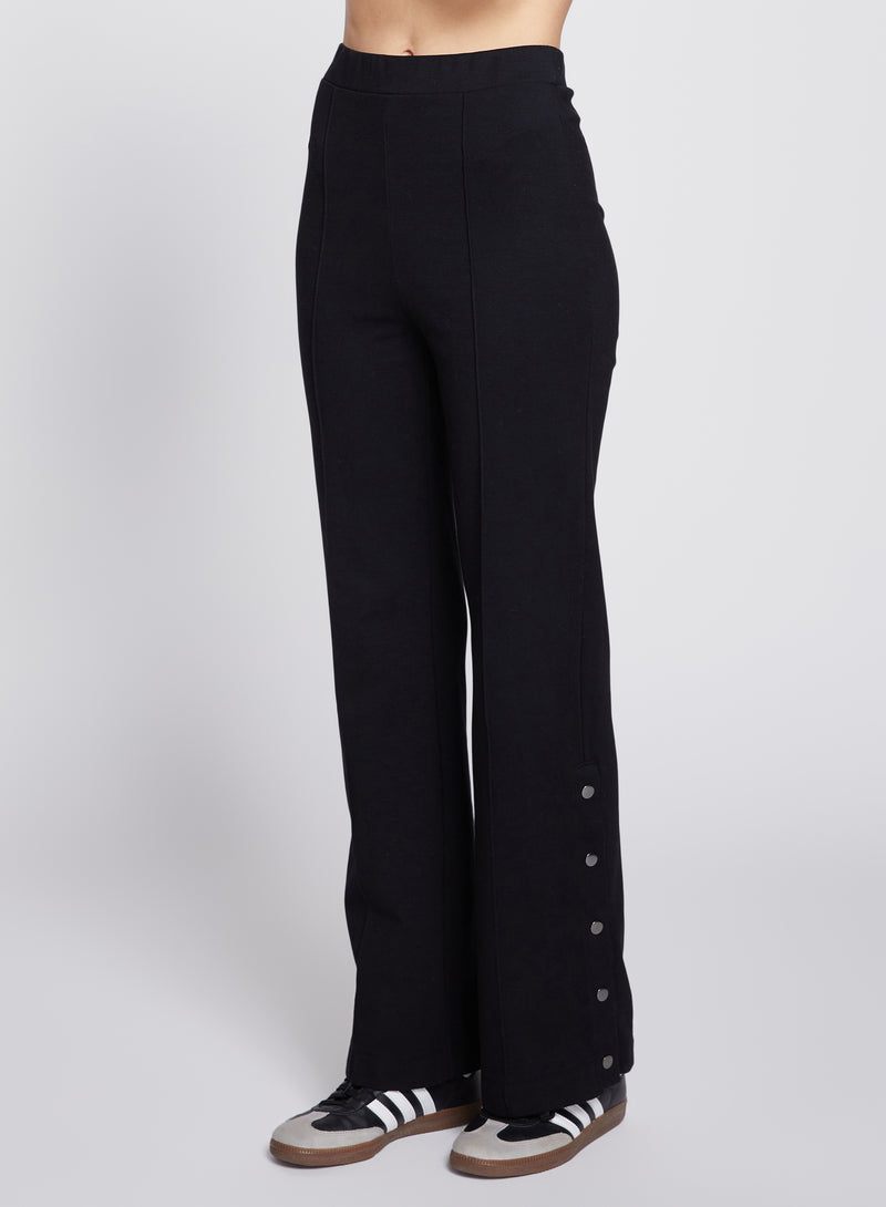 Ponte Flare Trouser in Black