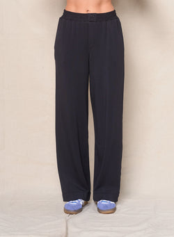 Softest Fleece Trouser in Black