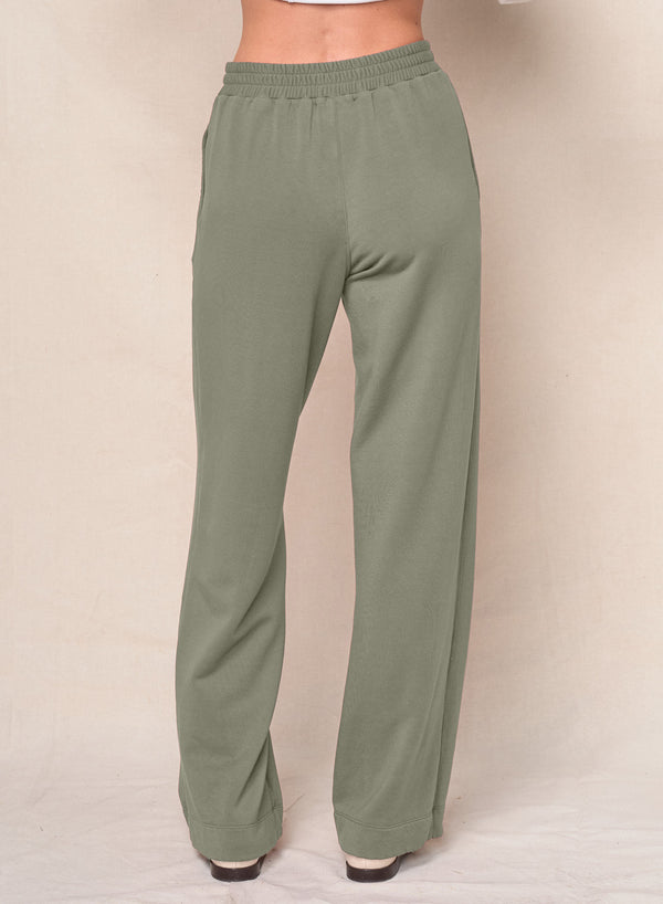 Softest Fleece Trouser in Thyme