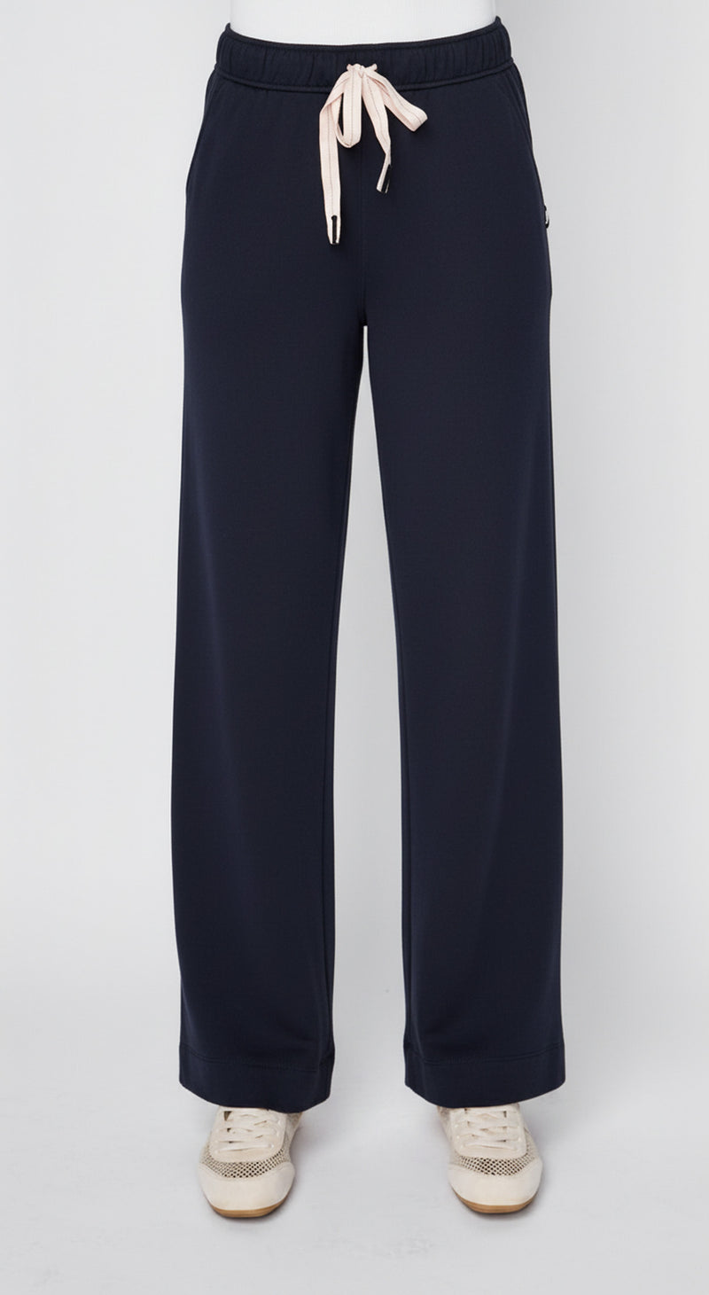 Softest Fleece Drawstring Pant in New Navy