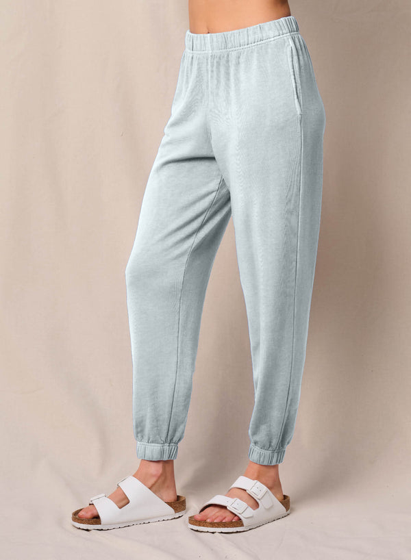 Softest Fleece Sweatpant in Sea Glass