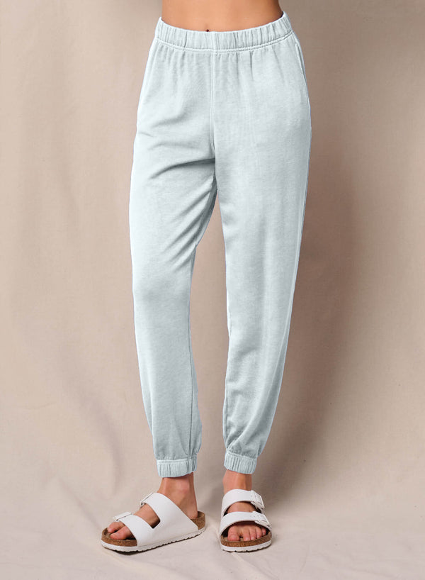 Softest Fleece Sweatpant in Sea Glass