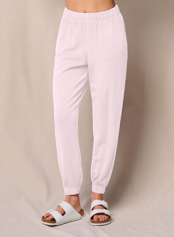 Softest Fleece Sweatpant in Softest Pink