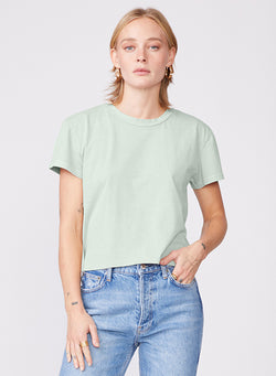 Cloud Jersey Oversized T-Shirt in Paper-front