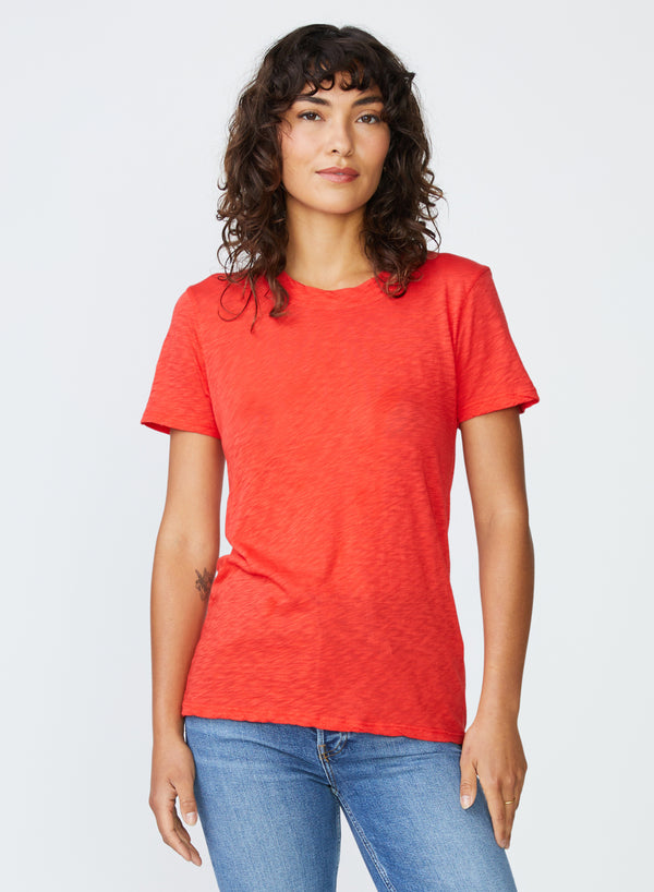 red supima s/s tee