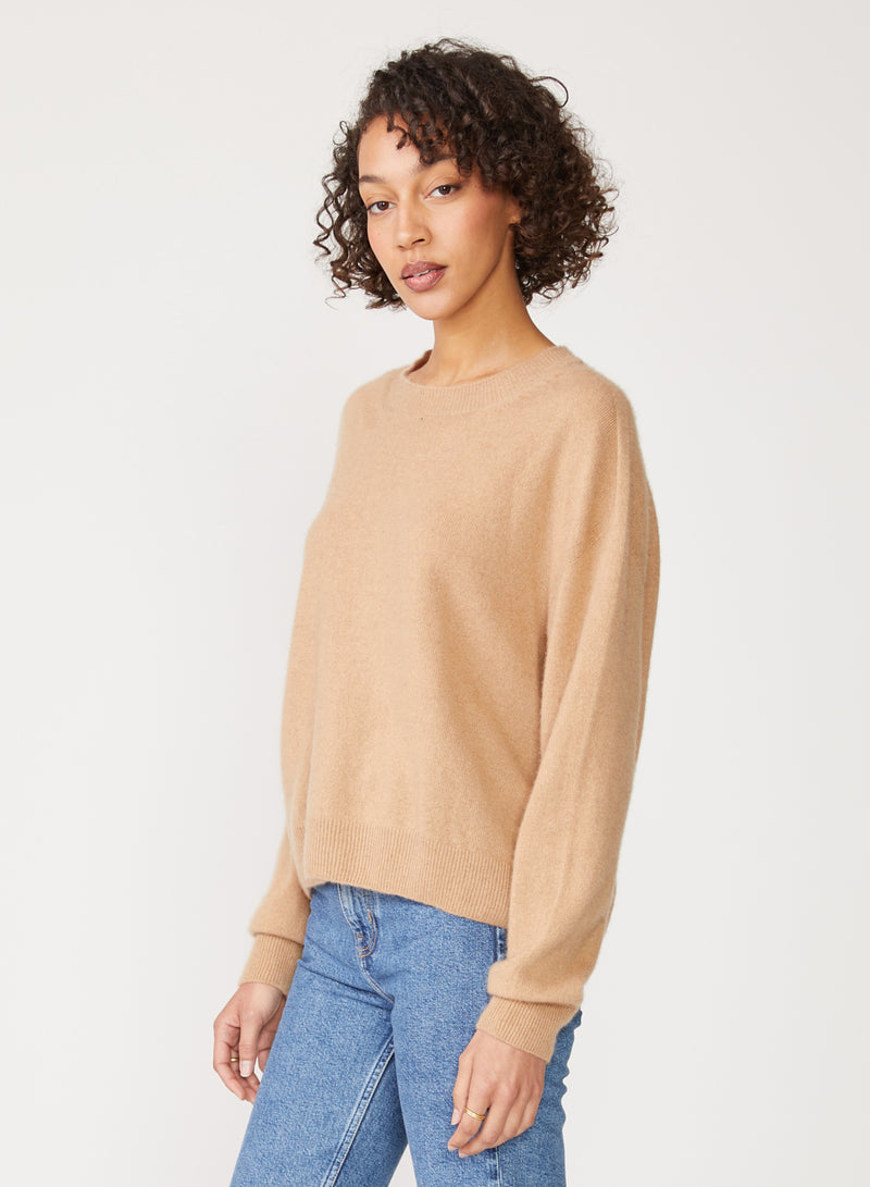 tan cashmere sweater